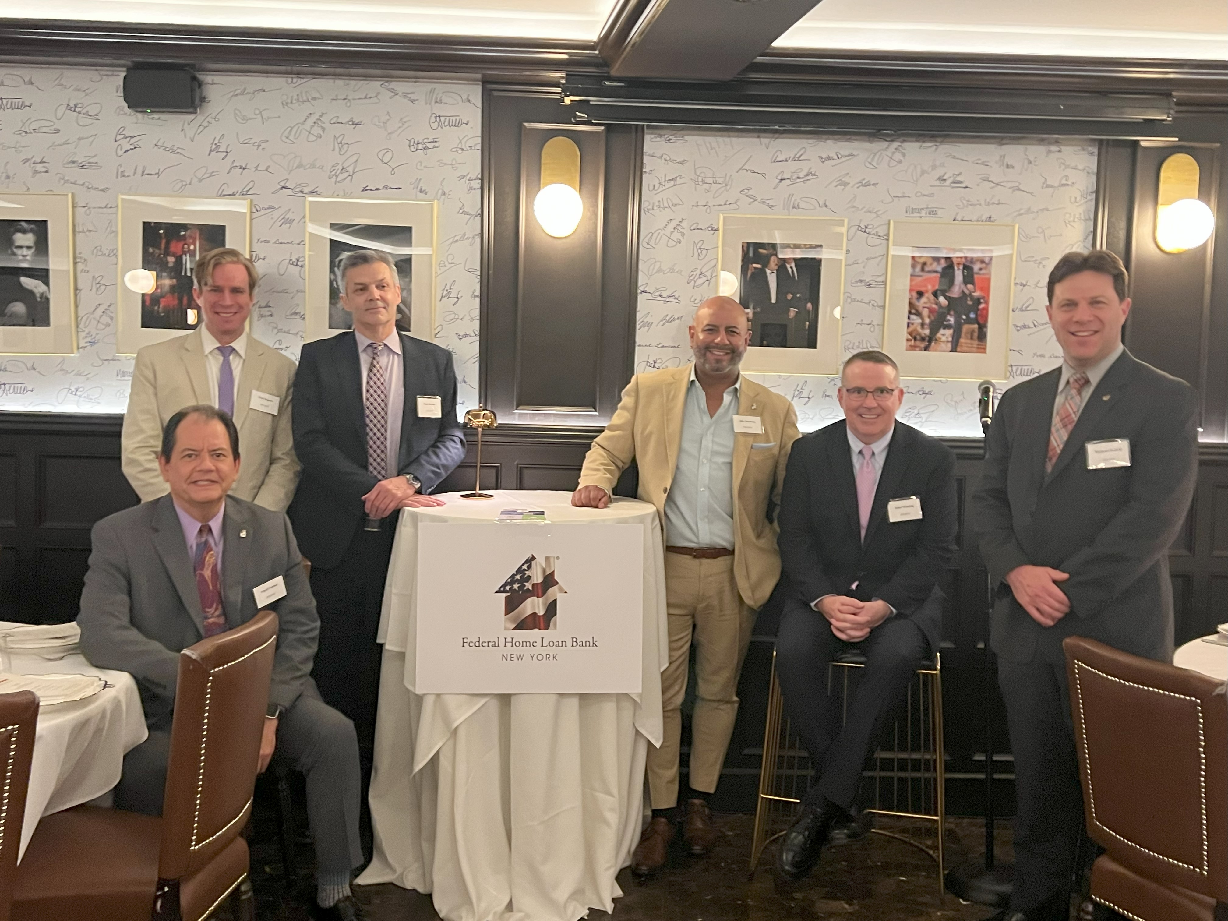 2025 Photo of Our Relationship Managers for the Dinner & Discussions in NYC event at Delmonico’s