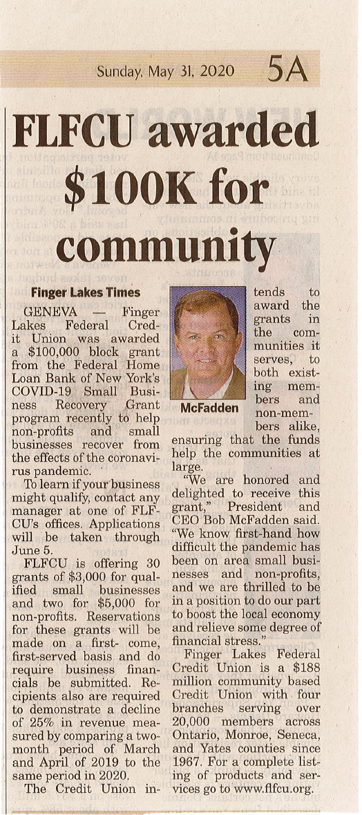 Finger Lake - Local Newspaper