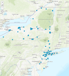 Credit Union Member Map